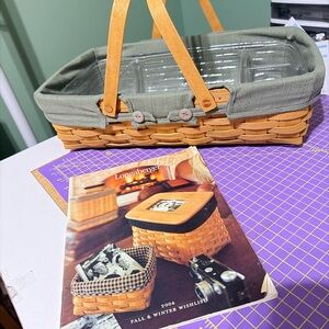 Longaberger “Meduim Gathering Basket”